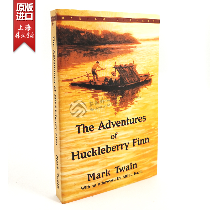 【外文书店】经典名著哈克贝利芬历险记英文原版 The Adventures of Huckleberry Finn马克吐温汤姆索亚历险记续集外文书店