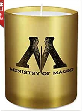 现货  蜡烛  哈利波特 Harry Potter: Ministry of Magic Glass Votive Candle 原版进口