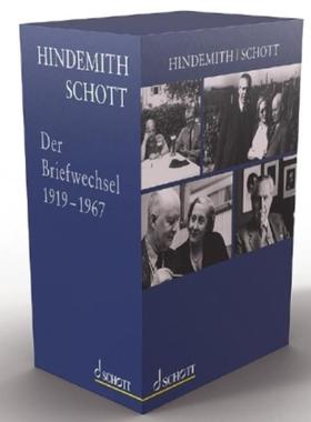 预订【德语】 Hindemith - Schott. Der Briefwechsel:Heraus
