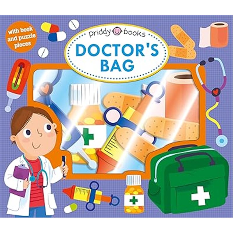 现货 假扮医生工具包 Lets Pretend Doctors Bag 英文原版 上海外文 9781783417438