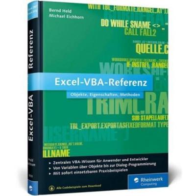 预订【德语】 Excel-VBA-Referenz:Objekte, Eigenschaften, Methoden. Zentrales VBA-Wissen für Anwen