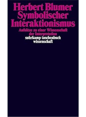 预订【德语】Symbolischer Interaktionismus