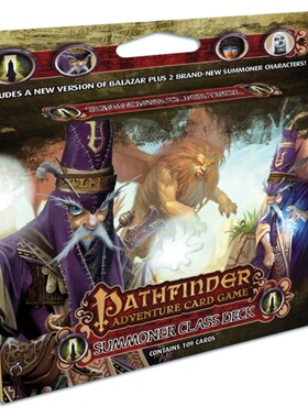 预订Pathfinder Adventure Card Game: Summoner Class Deck[9781601258960]