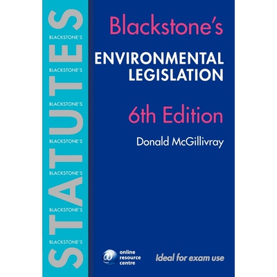 按需印刷不退不换Blackstone's Environmental Legislation[9780199288250]