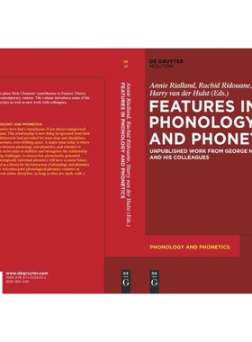 按需印刷DGYT Features in Phonology and Phonetics[9783110555202]
