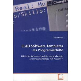 预订【德语】 ELAU Software Templates als Programierhilfe:Effiziente Software-Projektierung am Be