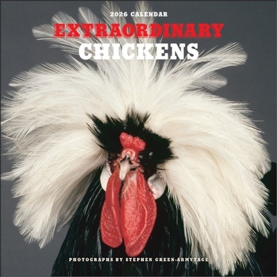 预订Extraordinary Chickens 2026 Wall Calendar[9781419782459]