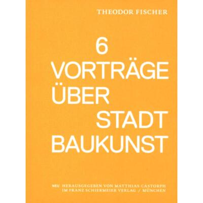 预订不退不换德语 Sechs Vorträge über Stadtbaukunst:Studienausgabe