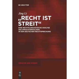 9783110263152 按需印刷DEG Streit ist Recht