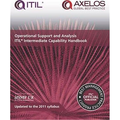 预订Operational support and analysis:ITIL intermediate capability handbook