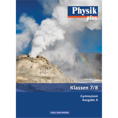 预订不退不换德语 Physik plus - Gymnasium - Ausgabe A - 7./8. Schuljahr[9783060130290]
