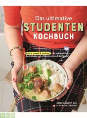 预订【德语】 Das ultimative Studenten-Kochbuch:Einfach, schnell & preiswert - 84 unkom
