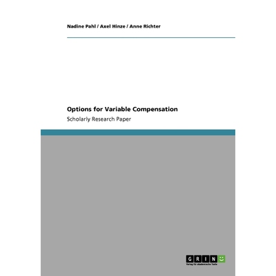 按需印刷不退不换Options for Variable Compensation[9783640303366]