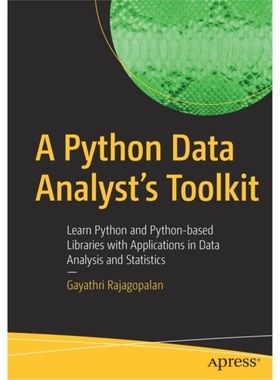预订Python Data Analyst Toolkit[9781484263983]