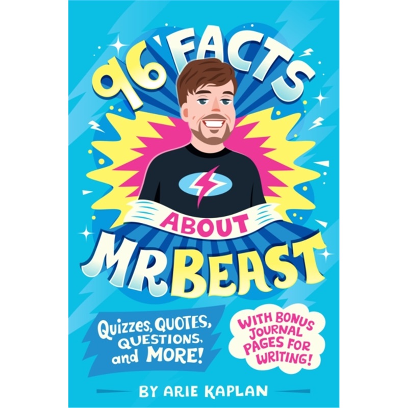 预售【2024新书】96 Facts About Mrbeast[9780593888995]