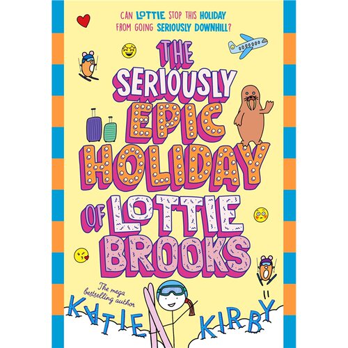 现货 洛蒂·布鲁克斯的超级史诗假期 The Seriously Epic Holiday of Lottie Brooks 英文原版 上海外文 9780241803455