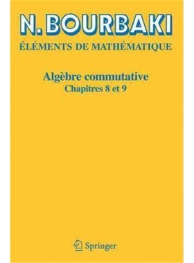 预订Algebre Commutative:Chapitres 8 ET 9