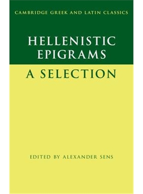 预订Hellenistic Epigrams:A Selection