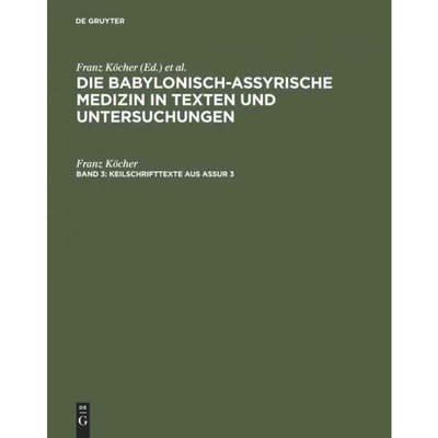 按需印刷不退不换DEG Keilschrifttexte aus Assur 3[9783110001136]