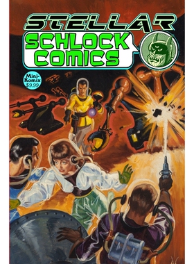 按需印刷不退不换Stellar Schlock Comics[9781300029601]