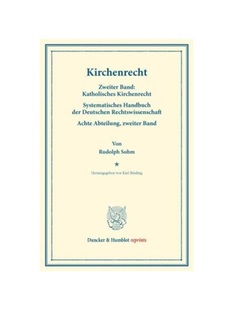einem 德语 Katholisches 预订 Namen über Zweiter Sachverzeichnis Kirchenrecht. Band und Mit