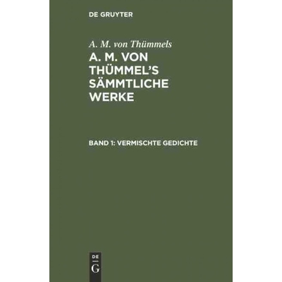 按需印刷DEG Vermischte Gedichte[9783111319612]