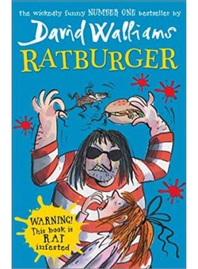 现货 Ratburger 少女驯兽师和她的霹雳鼠 鼠堡包   大卫威廉姆斯幽默小说 David Walliams