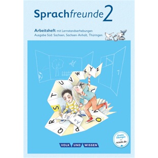 预订不退不换德语 Sprachfreunde - Sprechen - Schreiben - Spielen - Ausgabe Süd (Sachsen,[9783060836529]