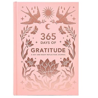 现货365 Days of Gratitude: A Day and Night Reflection Journal[9798886638530]上海外文