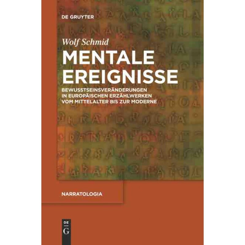 按需印刷不退不换DEG Mentale Ereignisse[9783110651614] - 实物图