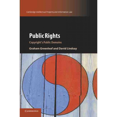 按需印刷不退不换Public Rights:Copyright's Public Domains[9781107592247]