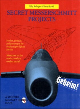 预订Secret Messerschmitt Projects[9780887409264]