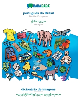 预订POR BABADADA, português do Brasil - Georgian (in georgian script), dicionário de imagens - visual di