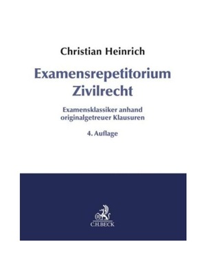 预订【德语】Examensrepetitorium Zivilrecht:Examensklassiker anhand originalgetreuer Klausuren