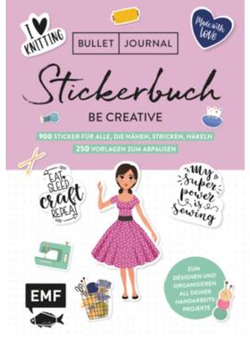 预订【德语】 Bullet Journal - Stickerbuch - Be creative:900 Sticker für alle, die nähe