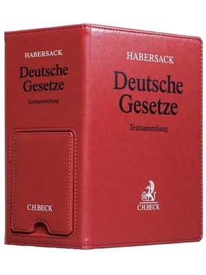 预订【德语】Deutsche Gesetze  Premium-Ordner 86 mm in Lederoptik mit integrierter BuchstUtze