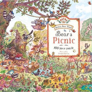 Puzzle piece 拼图 100 Picnic Woodland 预订Bear Magical