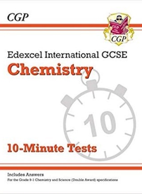 预订不退不换Grade 9-1 Edexcel International GCSE Chemistry: 10-Minute Tests (with answers)