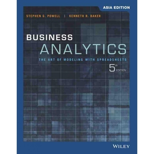 Business Analytics 按需印刷WY Asia 9781119586838