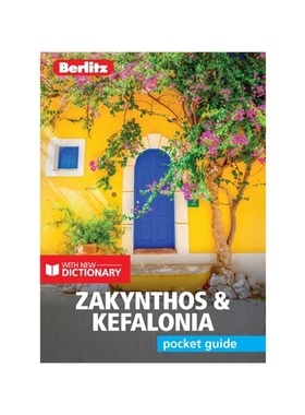 现货Berlitz Pocket Guide Zakynthos & Kefalonia (Travel Guide with Dictionary)
