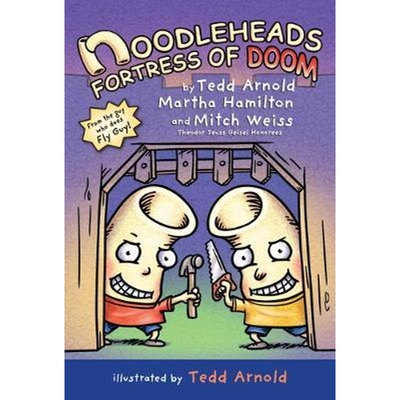 英文原版漫画 Noodleheads Fortress of Doom (#4) 面条头 趣味英语绘本诙谐幽默全彩漫画英文原版进口儿童图书 上海外文书店