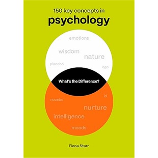 现货 What's the Difference? Psychology: 150 Key Concepts in Psychology[9780711298842]