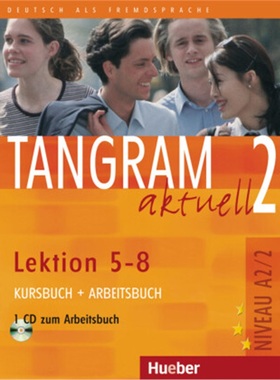 预订【德语】 Tangram aktuell 2 - Lektion 5-8, m. 1 Buch, m. 1 Audio-CD[9783190018178]