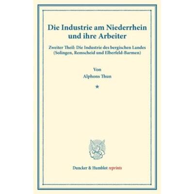 预订【德语】 Die Industrie am Niederrhein und ihre Arb