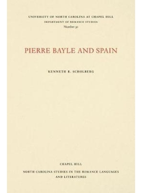 按需印刷Pierre Bayle and Spain[9780807890301]