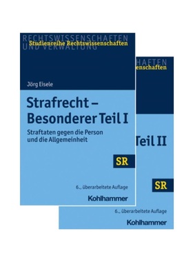预订【德语】Strafrecht - Besonderer Teil I + Besonderer Teil II - Paket:Straftaten gegen die Person und die Allgemeinhei