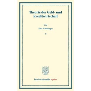 预订【德语】 Theorie der Geld- und Kreditwirtschaft.: