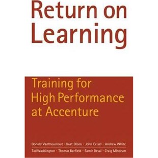 预订Return on Learning:Training for High Performance at Accenture