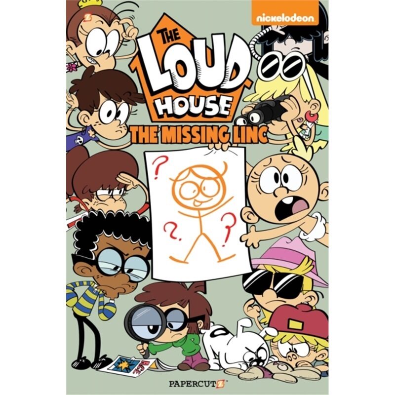 预订不退不换Loud House #15: The Missing Linc[9781545808672]