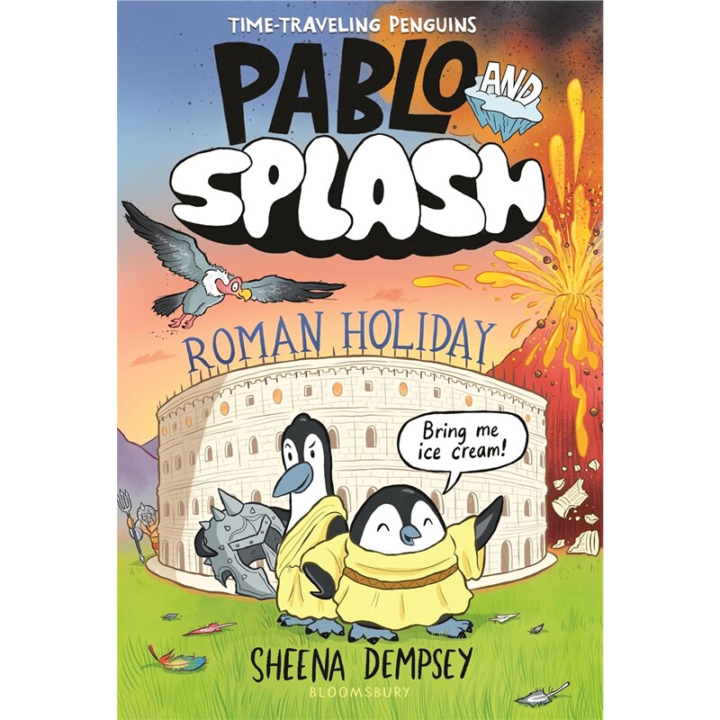 现货 巴勃罗与斯普莱什：罗马假日 Pablo and Splash: Roman Holiday 英文原版 儿童全彩漫画  [9781526662859]